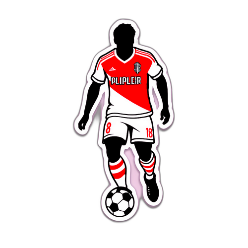 Desenho de Campo de Futebol Estilizado