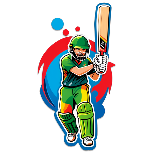 Paglikha ng Sticker na Naglalarawan ng Excitement ng IPL