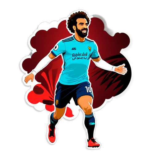 Stiker Mohamed Salah: Raja Mesir