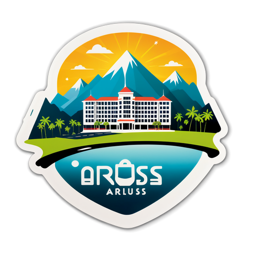 Stiker Modern Hotel Aruss Semarang