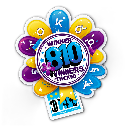 Şanslı Numaralar Çekiliş Sonuçları Stickerı