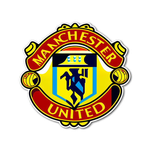 Manchester Uniteds Emblem: Det Coolaste Fotbollssticker Du Inte Vill Missa!