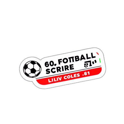 ติดสติกเกอร์ 'Live Football Score'