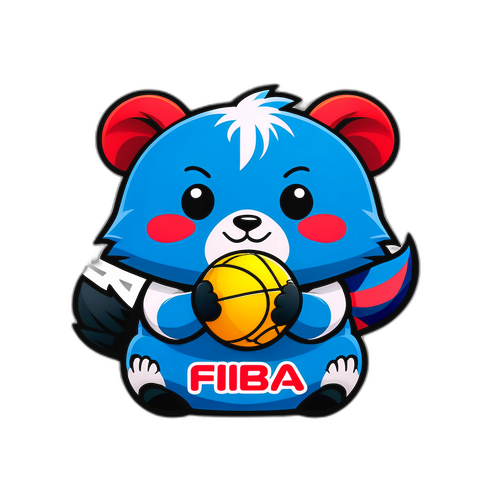 FIBA亞洲盃吉祥物貼紙