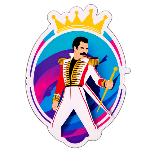 Freddie Mercury Sticker