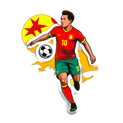 Sticker trận đấu giữa MU và Việt Nam