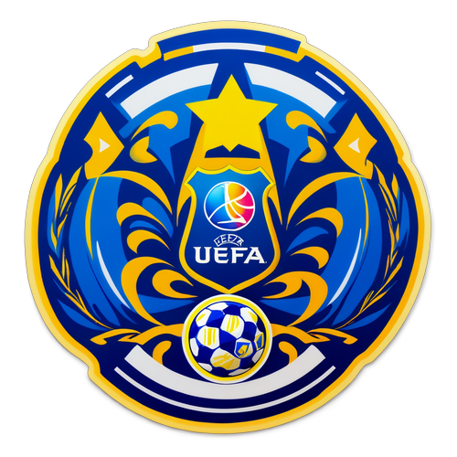 UEFA Logosu ile Maccabi Tel Aviv Maçının Heyecanı! Takım Ruhu Zirve Yapıyor!