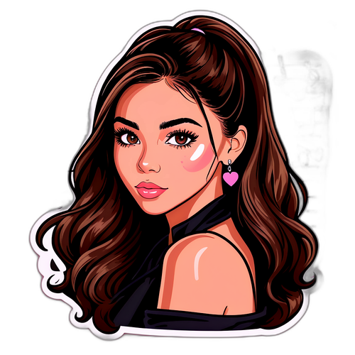Trendy naklejka z Madison Beer
