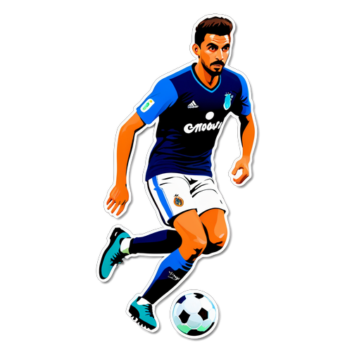 Stiker Playful Stefano Lilipaly