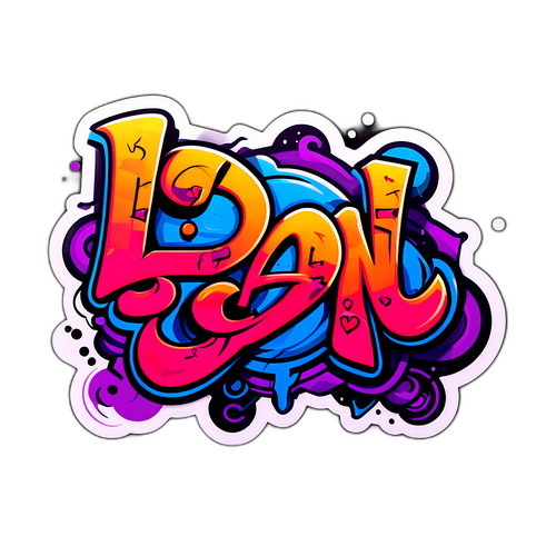 Autocolant artistic 'Lyon'