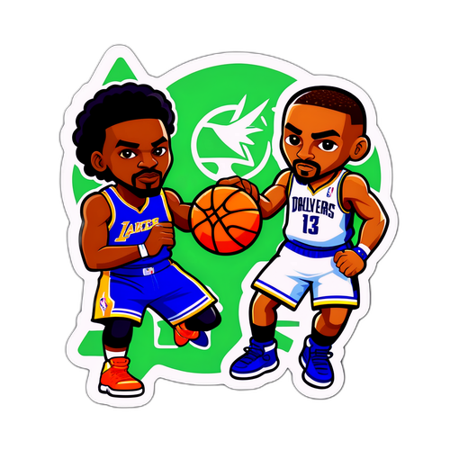 Autocollant sur les rivalités NBA
