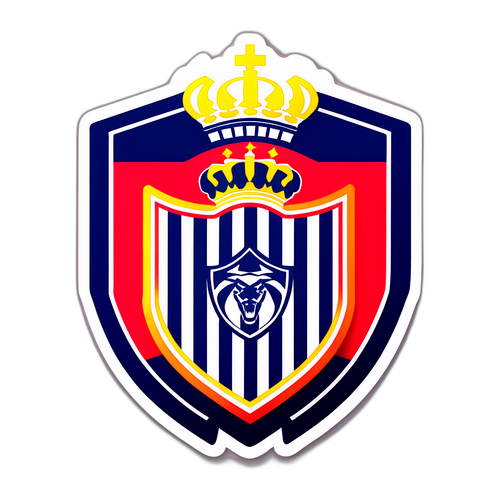 Наклейка з динамічним дизайном для події Осасуна – Реал Сосьєдад