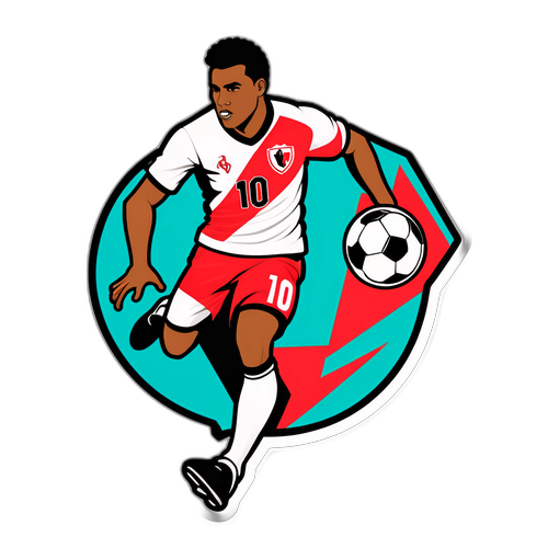 Giocatore di Calcio in Azione