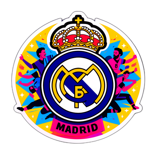 Alama ya Kijani ya Real Madrid na Mashabiki Wakiadhimisha