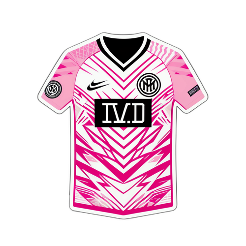 Maglietta Inter Miami con Motivi Artistici