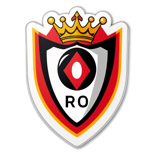 Sticker ya Emblema ya Rayo Vallecano