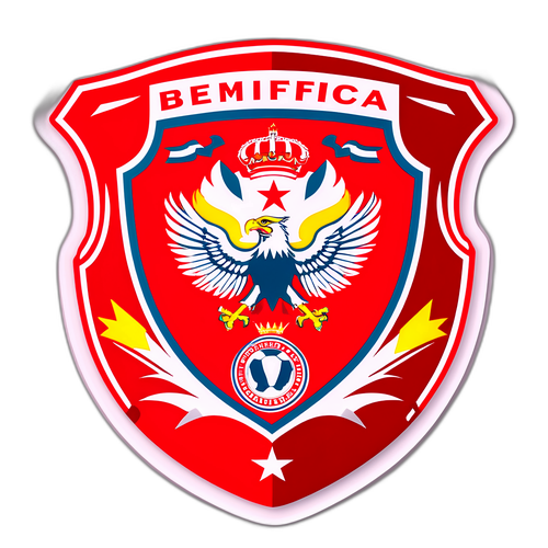 A Adesivo do Escudo do Benfica