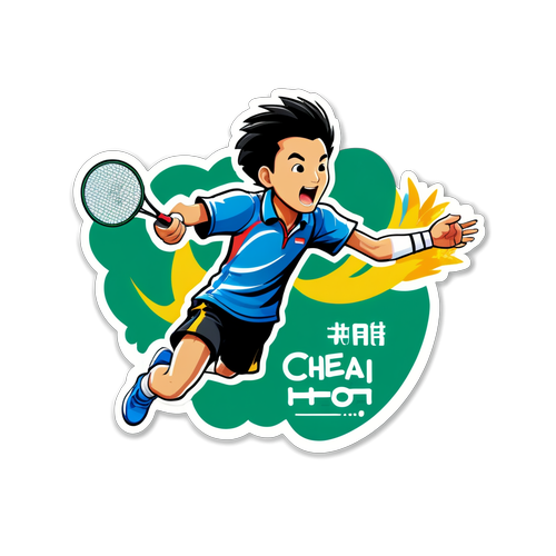 Cheah Liek Hou: Aksinya Bikin Gempar! Saksikan Kekuatan yang Menggugah Semangat di Lapangan Badminton!