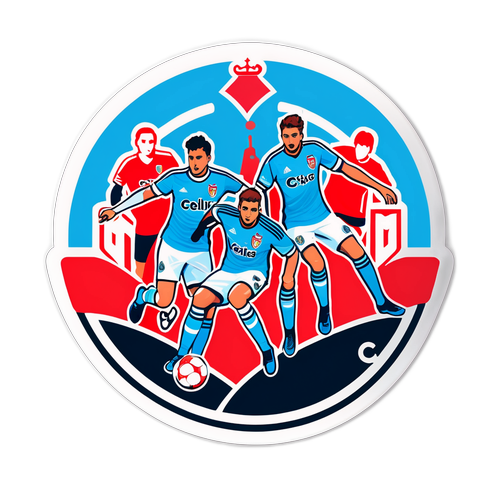 Autocolant meci Celta Vigo - Nice