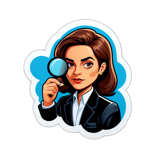 Un adesivo elegante di Roberta Bruzzone in una scena del crimine