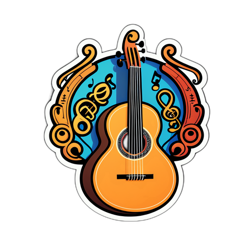 Musikalischer Aufkleber von Max Giesinger