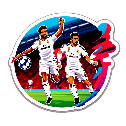 Sticker Pertandingan Intensiti Real Madrid vs Sevilla
