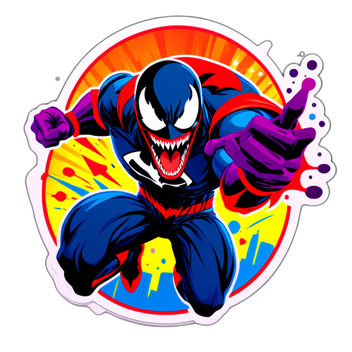 A Venom és egy másik szuperhős összecsapása