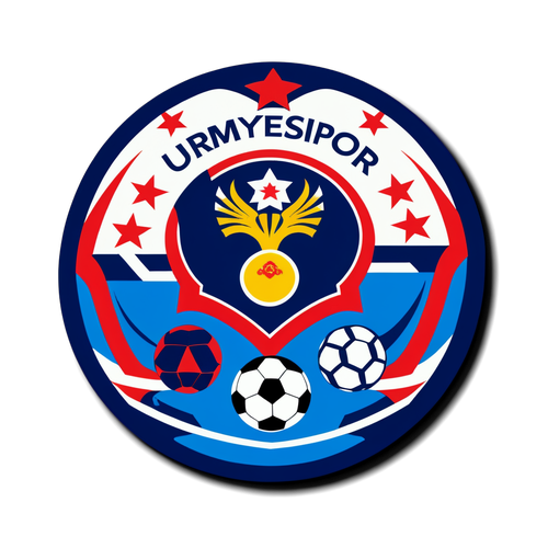 Ümraniyespor vs. Erzurumspor Sticker Tasarımı