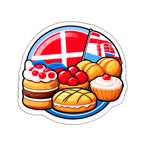 Sticker chủ đề Đan Mạch