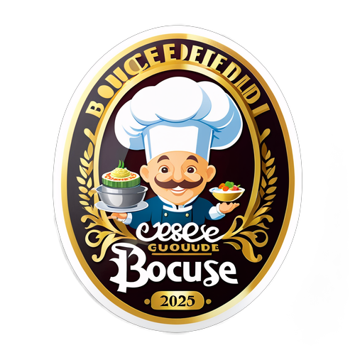 Bocuse d'Or 2025 Sticker