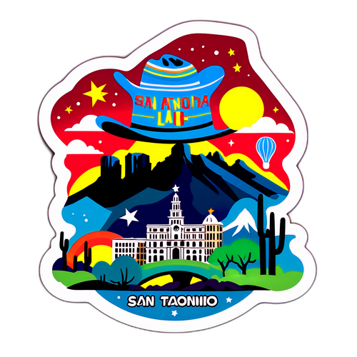 Sticker Festivo de San Antonio