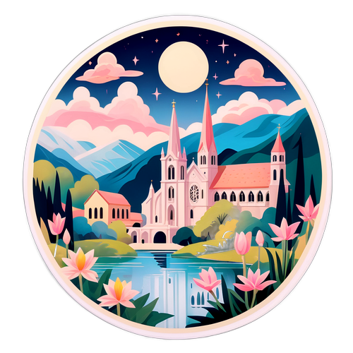 A Mystical Lourdes Landscape