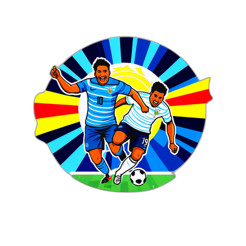 Sticker del partido Sol de América - Gimnasia Concepción