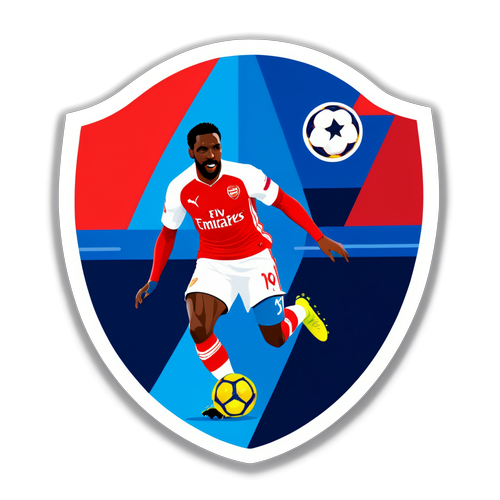 Sticker ya Mchezo wa Brighton na Arsenal