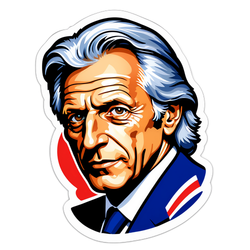 Portrait artistique de Dominique de Villepin