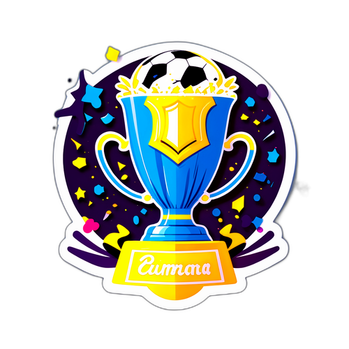 Stiker Piala Bola Sepak