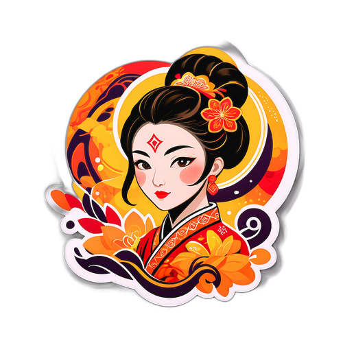 李陶的藝術風格貼紙