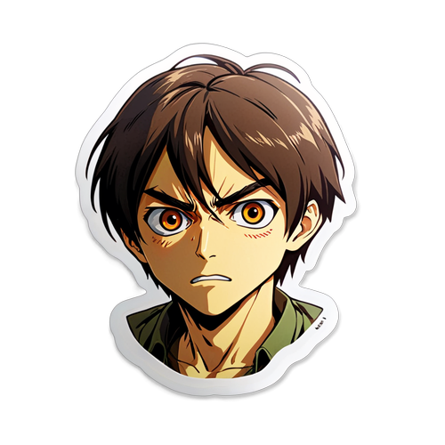 Eren Elmalı Karakteri Sticker