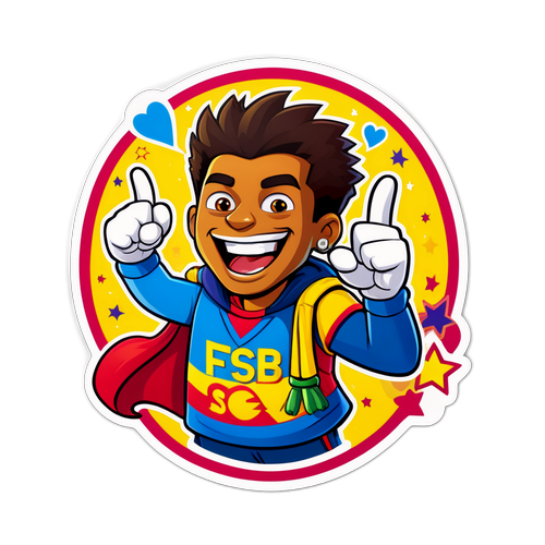 Autoportret al unui susținător entuziast FCSB