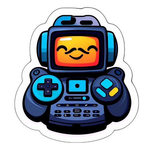 Aviso Prime Video com Controle Remoto Estilizado