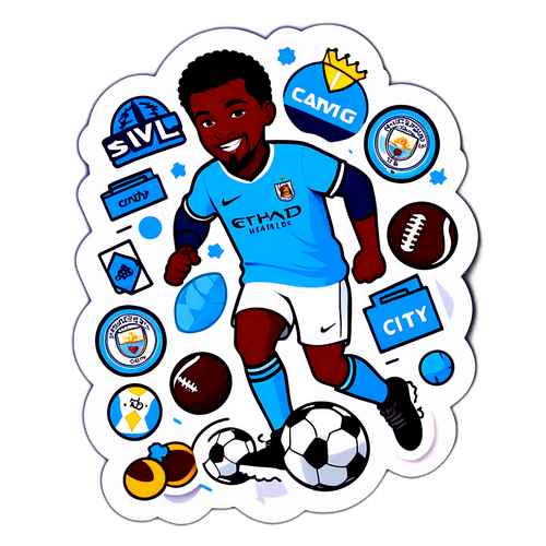 Peminat Manchester City yang Ceria
