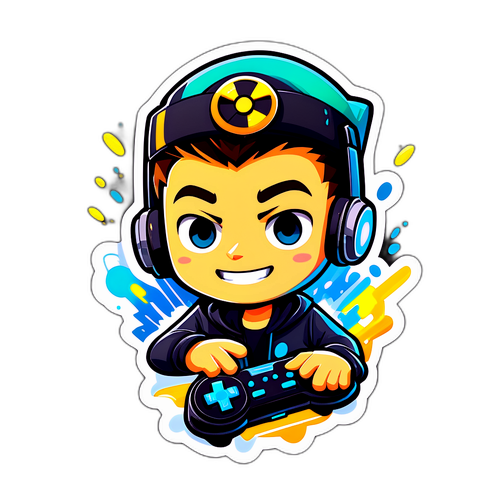 Stiker Gamer Koding