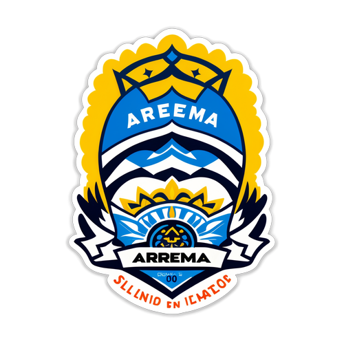 Stiker Energi Pertandingan Arema FC vs PSS Sleman