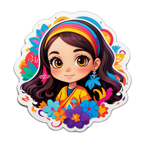 Sara Karakter Stickerı