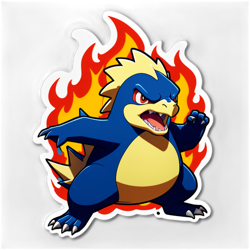 Palakasin ang Iyong Enerhiya: Typhlosion na May Apoy!🔥