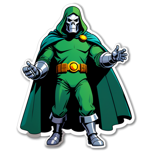 ¡Increíble! Doctor Doom se Viste de Diversión: Descubre su Estilo Triunfante que Te hará Reír