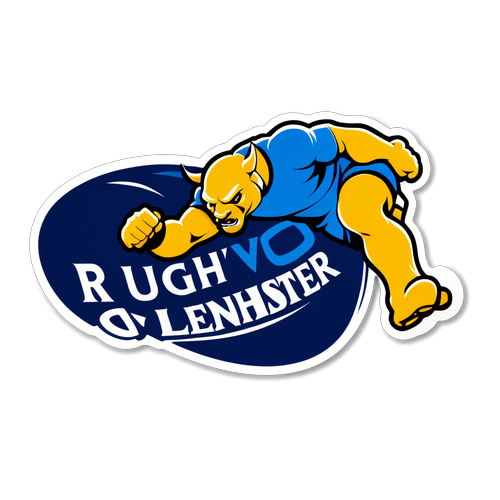 Autocollant La Rochelle vs Leinster