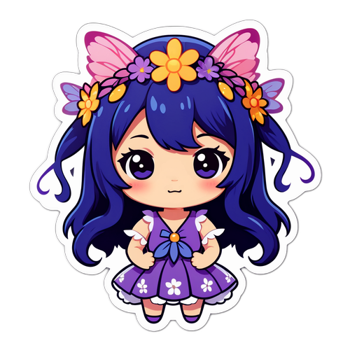 かわいい妖精キャラクター