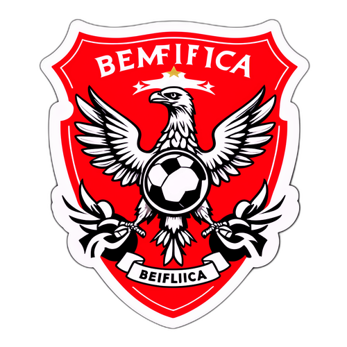 Μπολντ αυτοκόλλητο λογότυπου Μπενφίκα