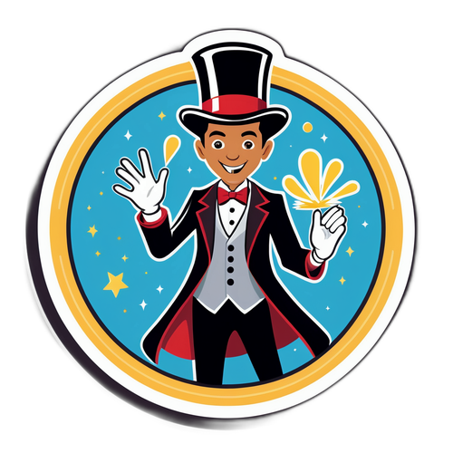 魔術表演的瞬間